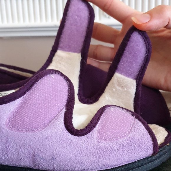 NIB Mirak Louise Comfort Slipper Purple Size 4 - Picture 5 of 9